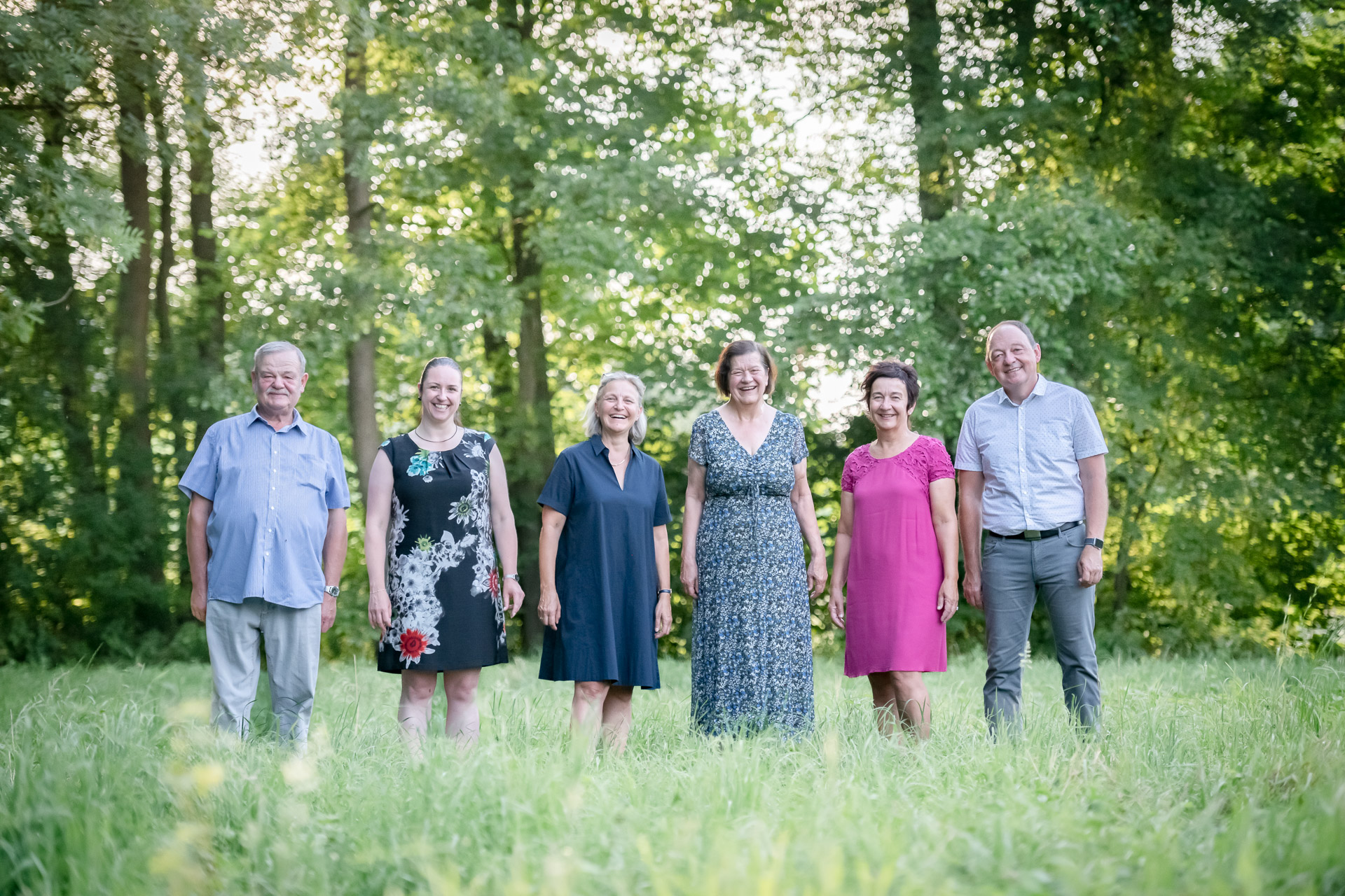 Vorstand im Juli 2023 vlnr: Kassier Manfred Malleier | Schriftführer-Stv Bmst. Dipl.Ing(FH) Sonja Wagner | Kassier-Stv. Mag.a Elke Hofschweiger | Obfrau Dr.in Hermine Krieger | Geschäftsführerin und Obfrau-Stv. Mag.a Maria Auer | Schriftführer Fritz Gruber